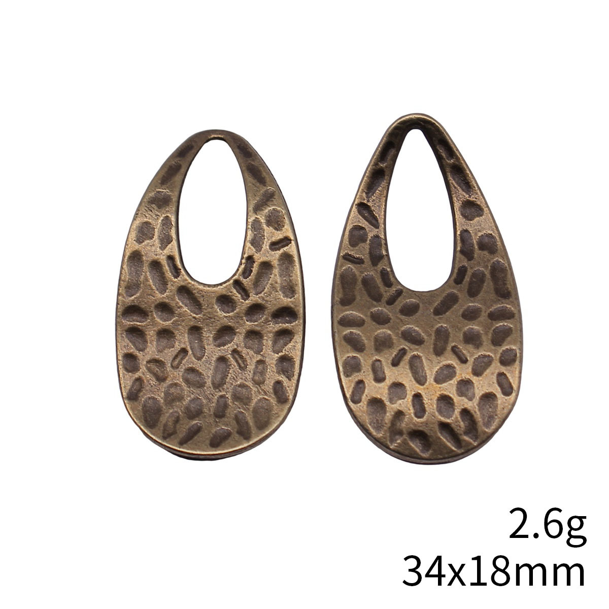 10pcs 34x18mm 5 Colors Hammere - Vintage Fashion Online recensione e prezzo