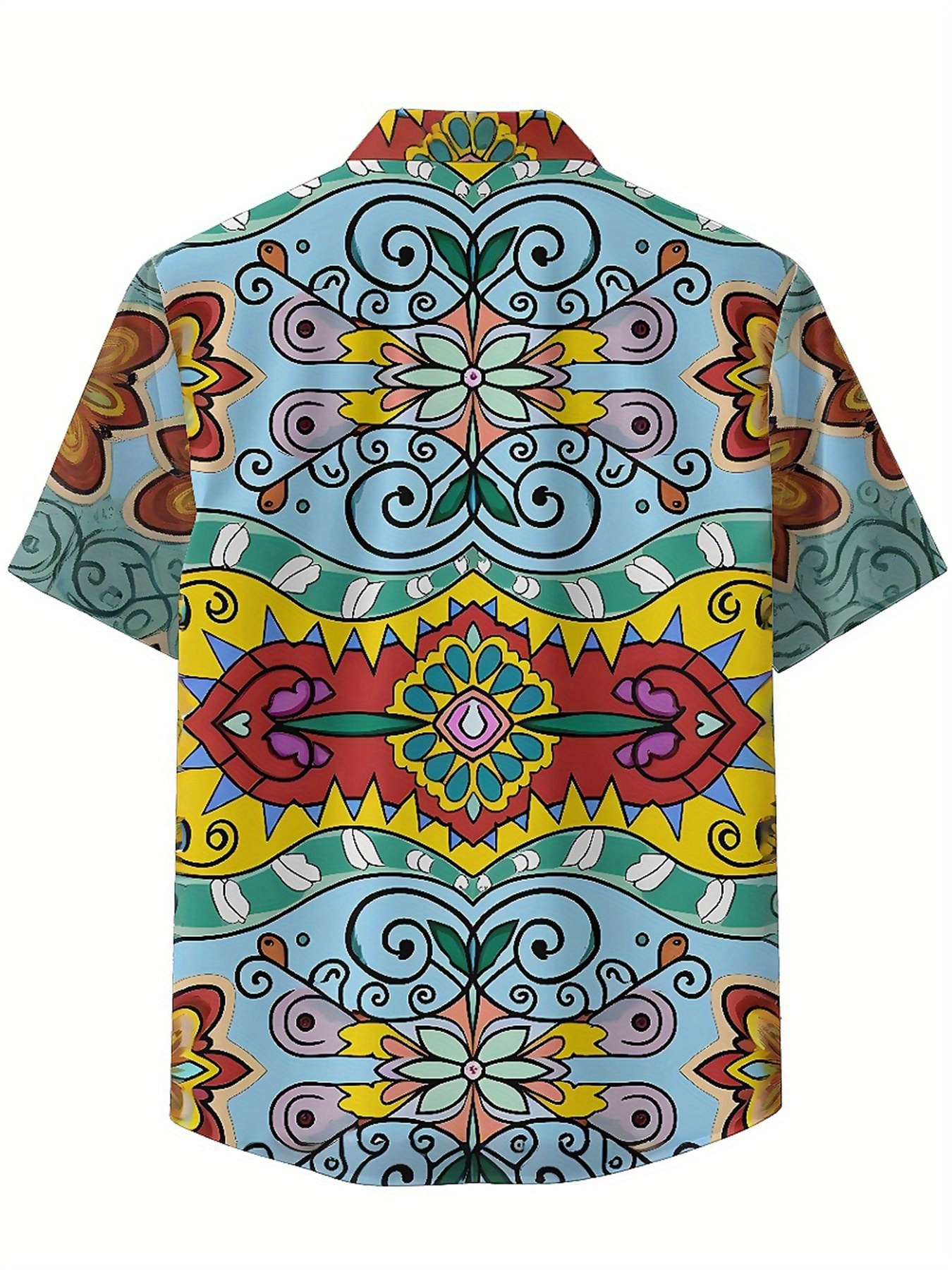 Men's Plus Size Hawaiian Shirt - Printed Floral Shirt recensione e prezzo