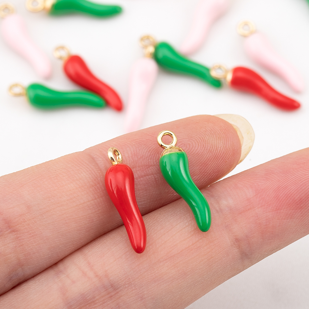 10pcs 5pcs 20pcs Red Hot Chili - Vintage Fashion Online recensione e prezzo