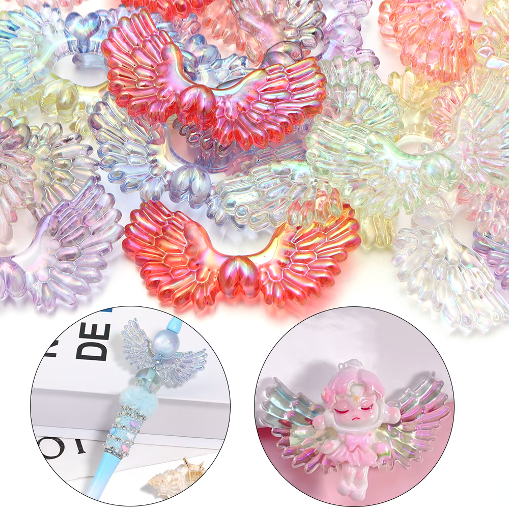 5pcs/lot AB Color Angel Wings  - Vintage Fashion Necklace recensione e prezzo