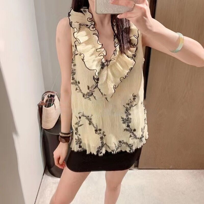 Summer Fresh Floral V-neck Ves - Printed Floral Shirt recensione e prezzo