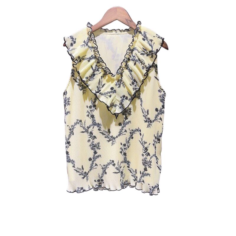 Summer Fresh Floral V-neck Ves - Printed Floral Shirt recensione e prezzo