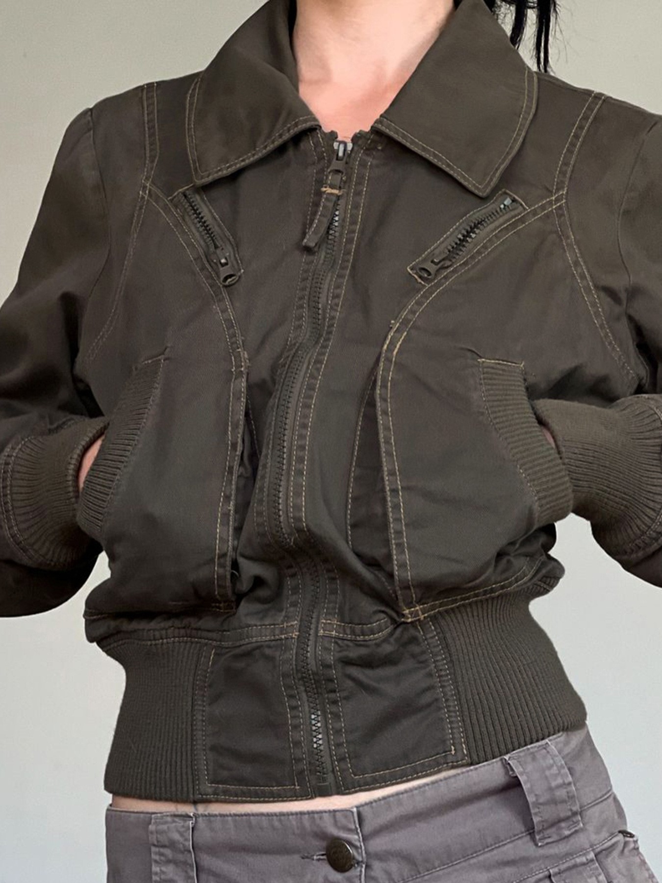 Summer Men's Clothing Slim Fit - Vintage Zipper recensione e prezzo