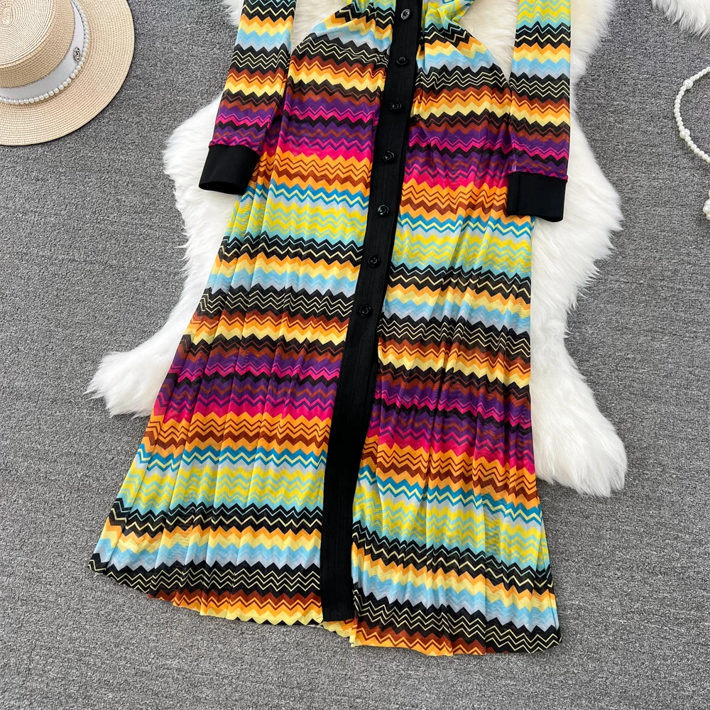 Runway Fashion V-neck Rainbow  - Vintage Fashion Runway recensione e prezzo