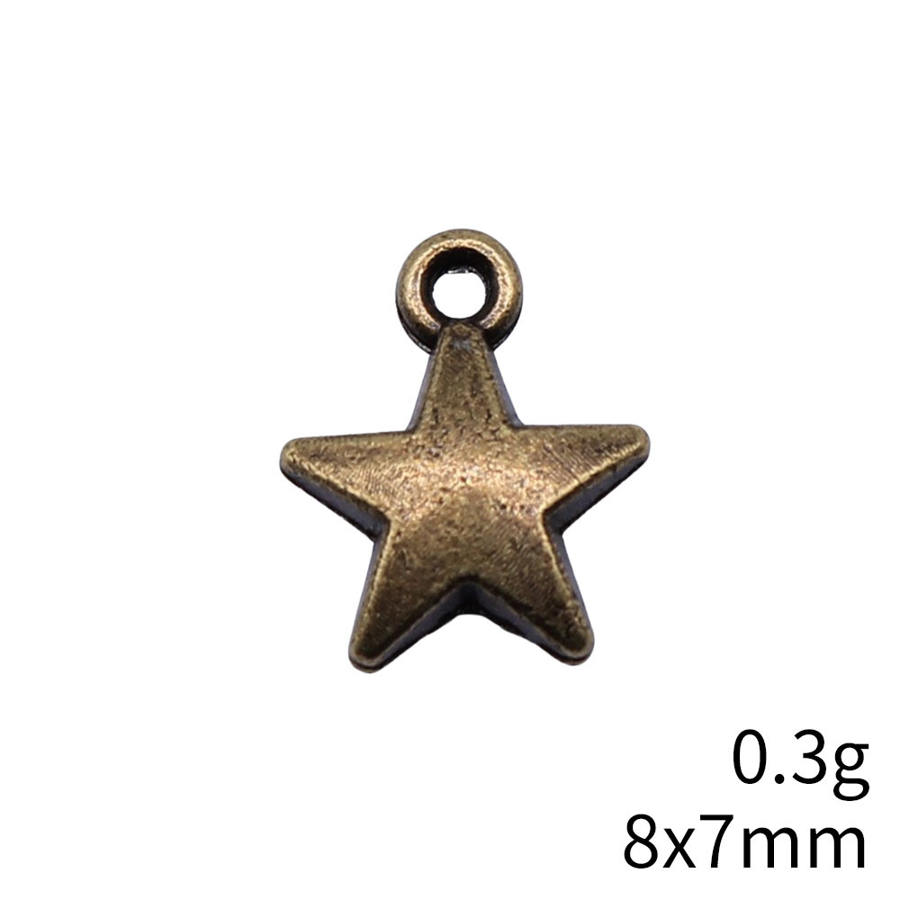 40pcs 8.6x7.1mm 2 Colors Antiq - Vintage Fashion Online recensione e prezzo
