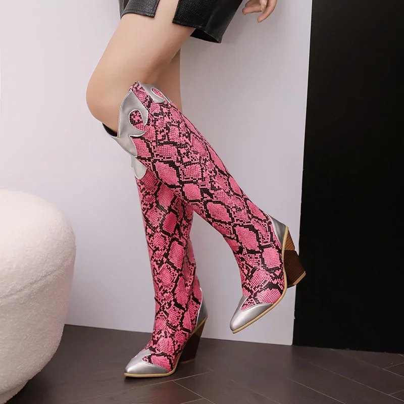 Big Size Western Women Knee Hi - Vintage Zipper recensione e prezzo