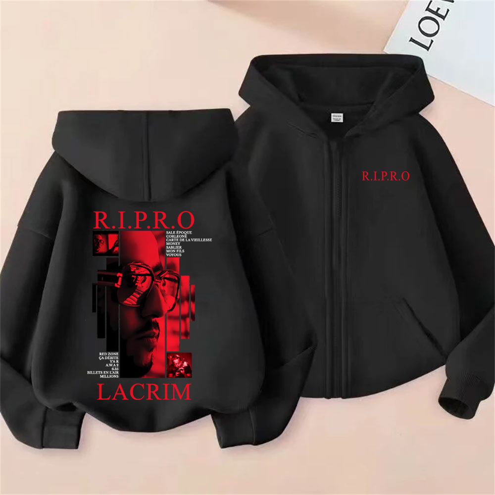 Rapper Lacrim R.I.P.R.O Zipper - Vintage Fashion Pop Up recensione e prezzo