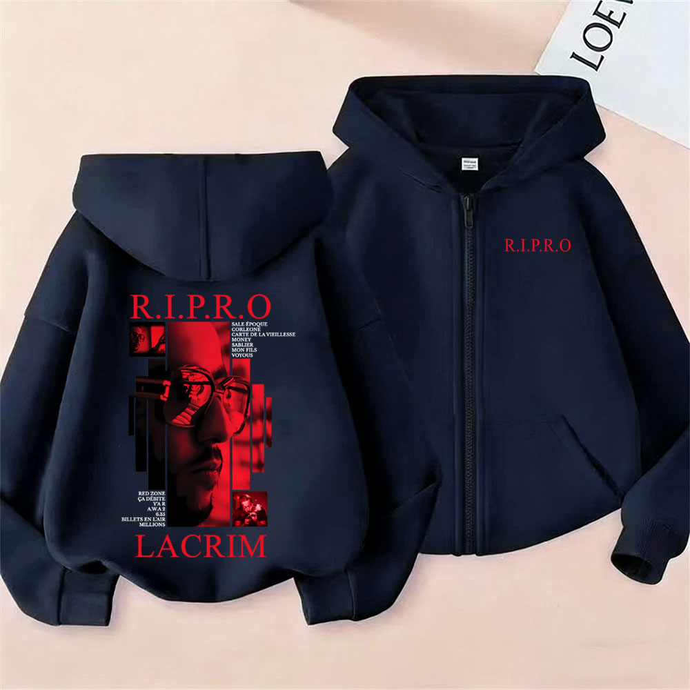 Rapper Lacrim R.I.P.R.O Zipper - Vintage Fashion Pop Up recensione e prezzo