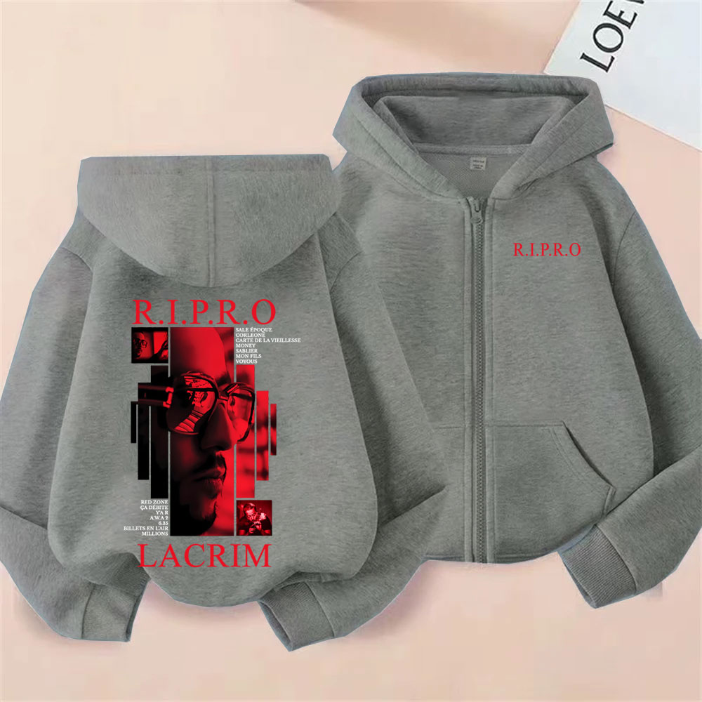 Rapper Lacrim R.I.P.R.O Zipper - Vintage Fashion Pop Up recensione e prezzo
