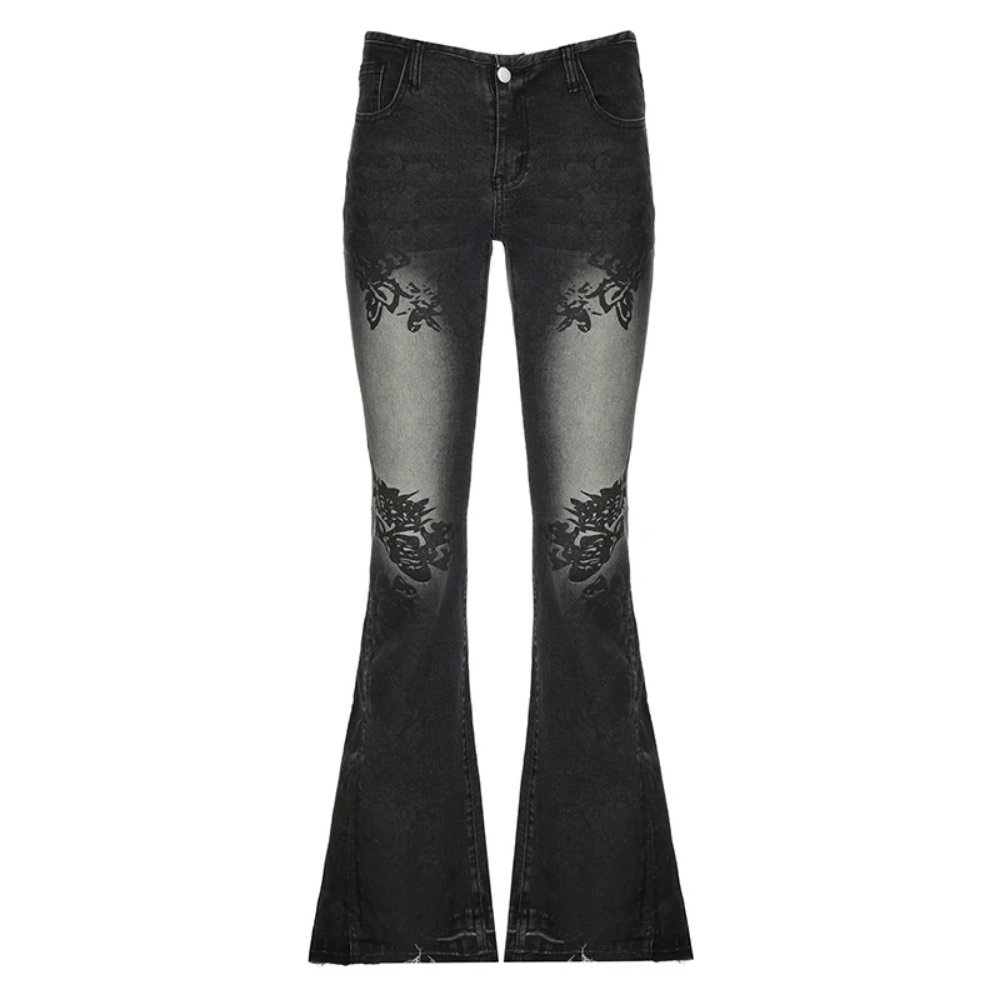 Streetwear Flare Jeans Women D - Mom Jean High Rise recensione e prezzo