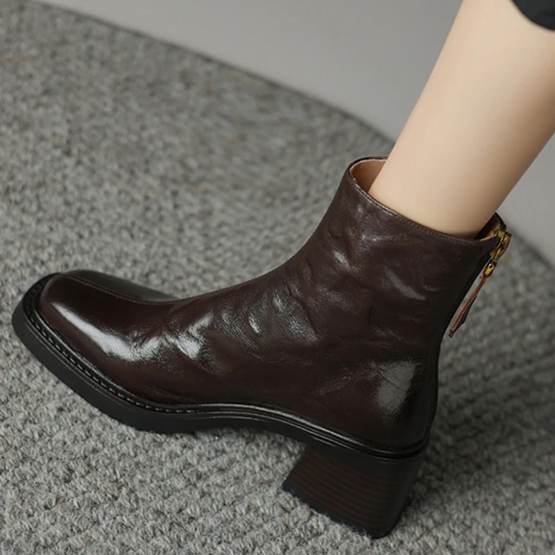 Autumn Vintage Thick Heel Wome - Vintage Zipper recensione e prezzo
