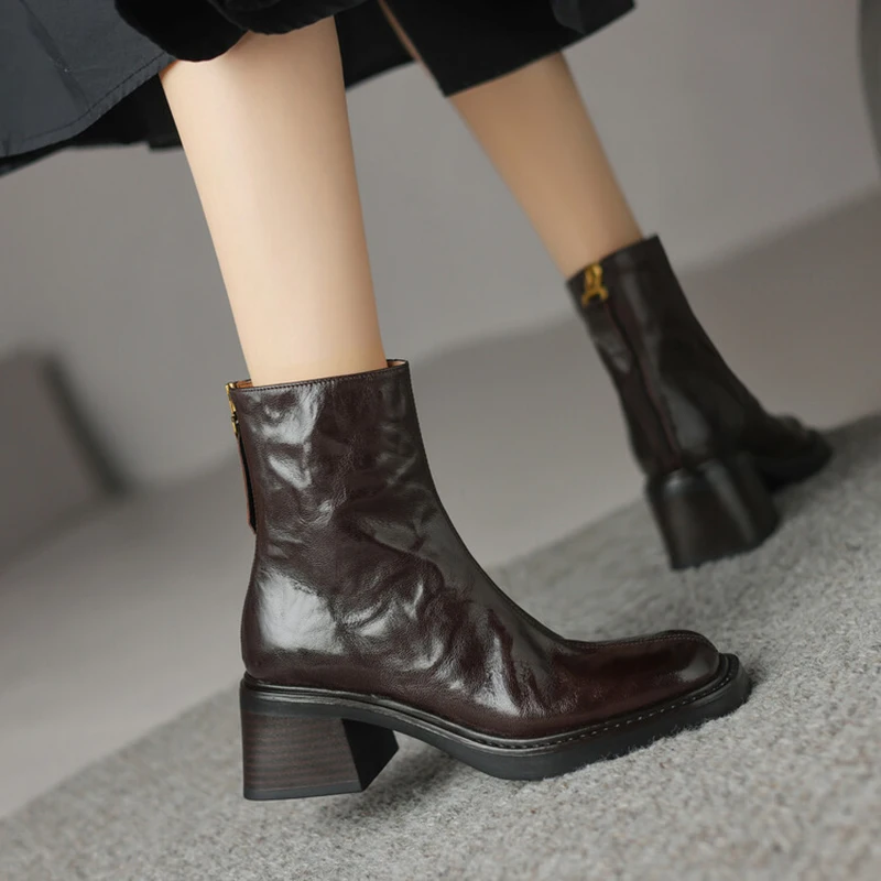 Autumn Vintage Thick Heel Wome - Vintage Zipper recensione e prezzo