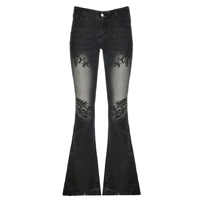 Streetwear y2k Flare Jeans Dis - Mom Jean High Rise recensione e prezzo