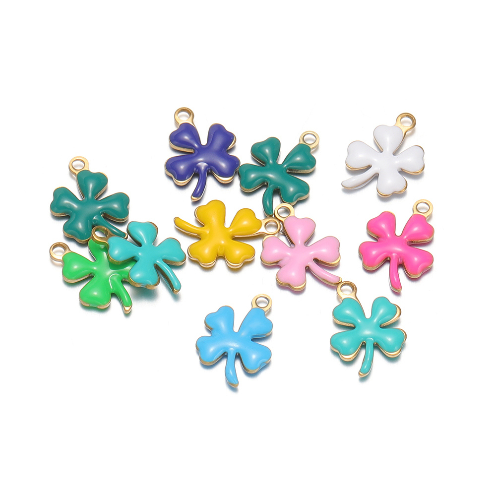 20pcs Stainless Steel Enamel C - Vintage Fashion Necklace recensione e prezzo
