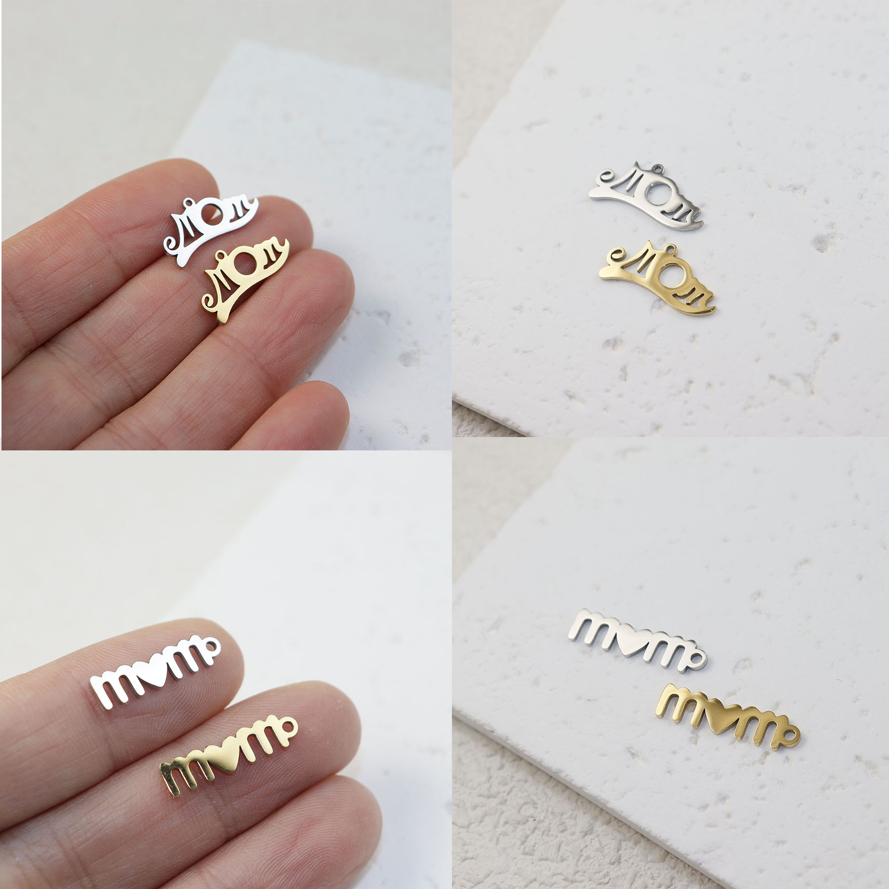 10pcs Stainless Steel PVD Plat - Vintage Fashion Necklace recensione e prezzo
